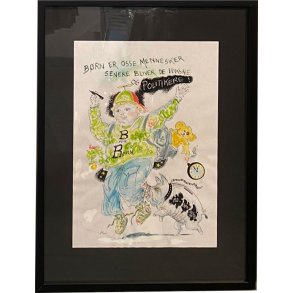 Kurt Westergaard, 30x40cm