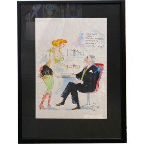 Kurt Westergaard, 30x40cm