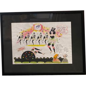 Kurt Westergaard, 30x40cm