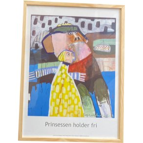 Leif Sylvester indrammet plakat 30x40cm