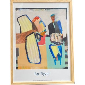 Leif Sylvester indrammet plakat 30x40cm