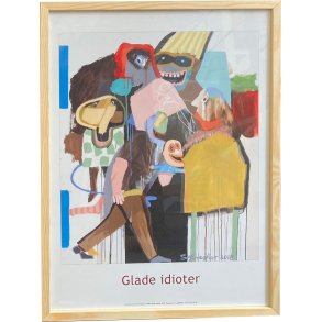 Leif Sylvester indrammet plakat 30x40cm