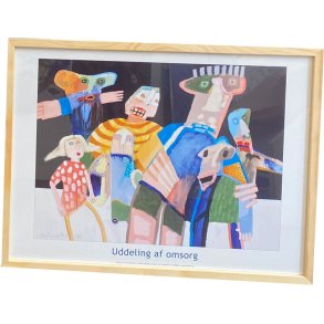 Leif Sylvester indrammet plakat 30x40cm