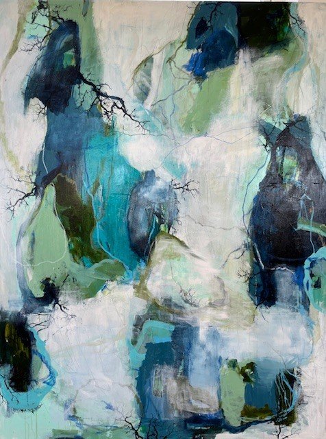 Rie Brdsgaard  maleri 150x200cm