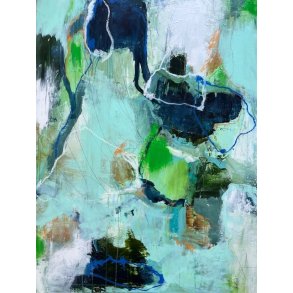 Rie Brdsgaard  maleri 90x120cm