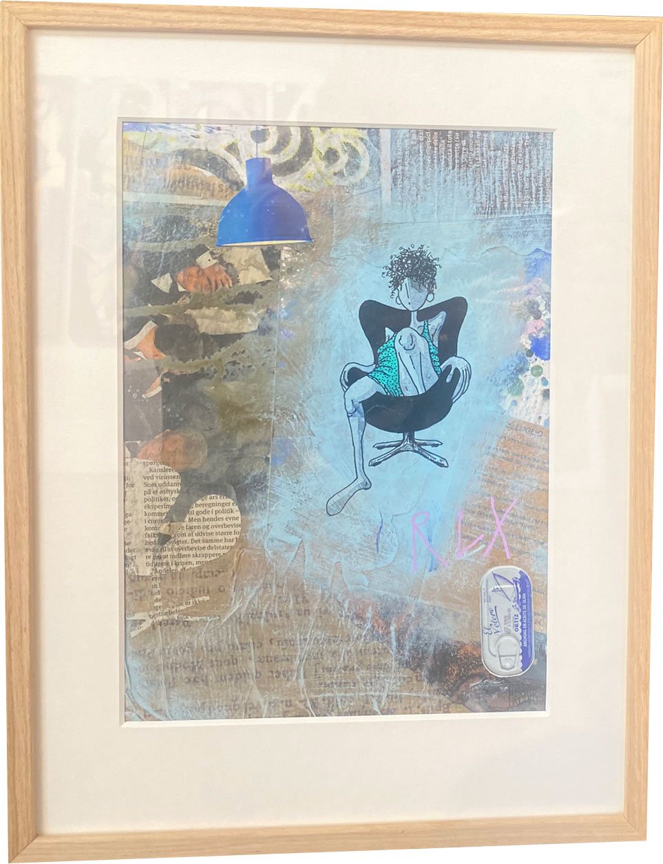 Merete Lisby, maleri 30x40cm