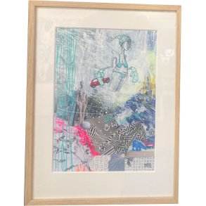 Merete Lisby, maleri 30x40cm