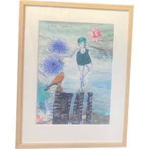 Merete Lisby, maleri 30x40cm