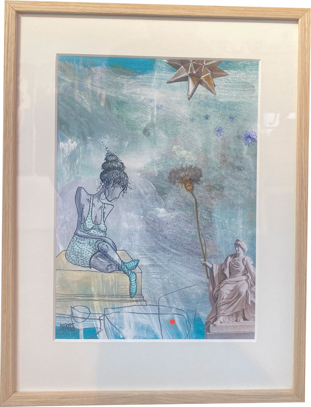 Merete Lisby, maleri 30x40cm