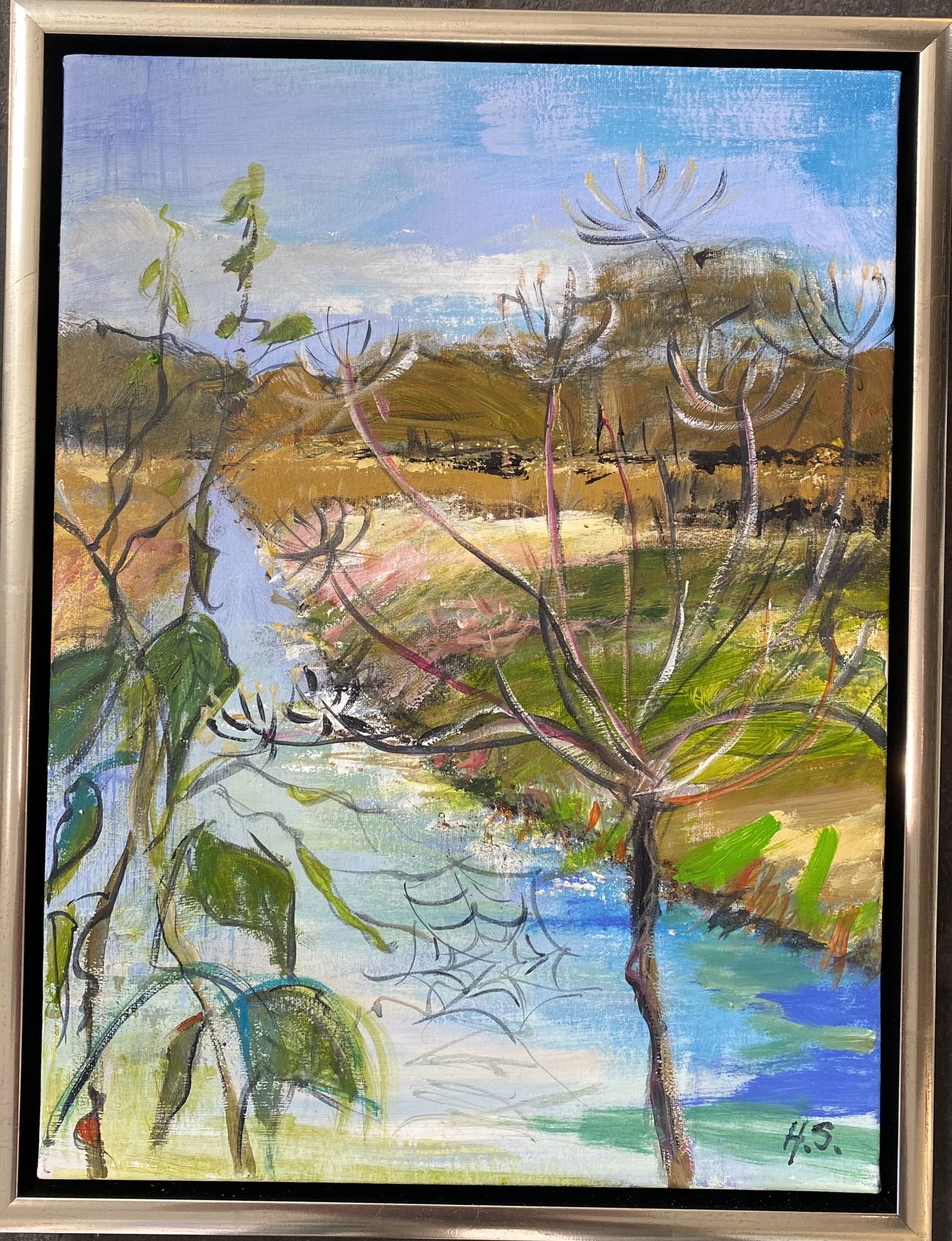 Hanne Srensen, maleri 30x40cm