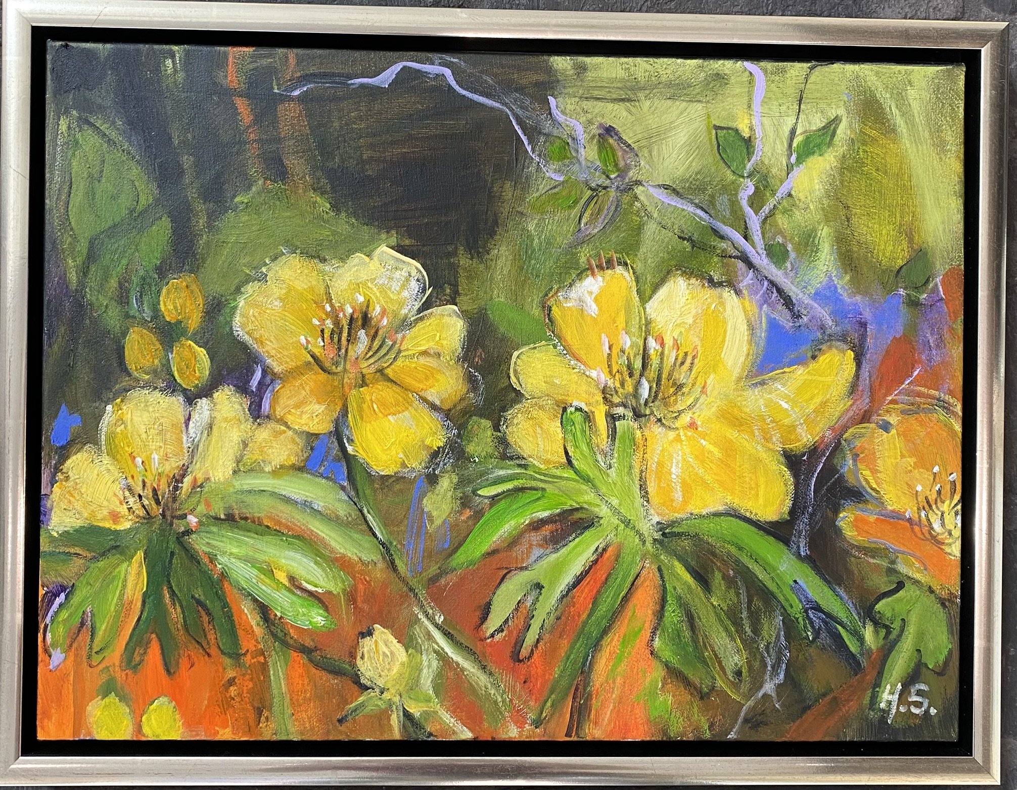 Hanne Srensen, maleri 30x40cm