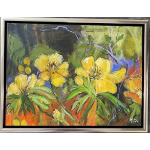 Hanne S�rensen, maleri 30x40cm