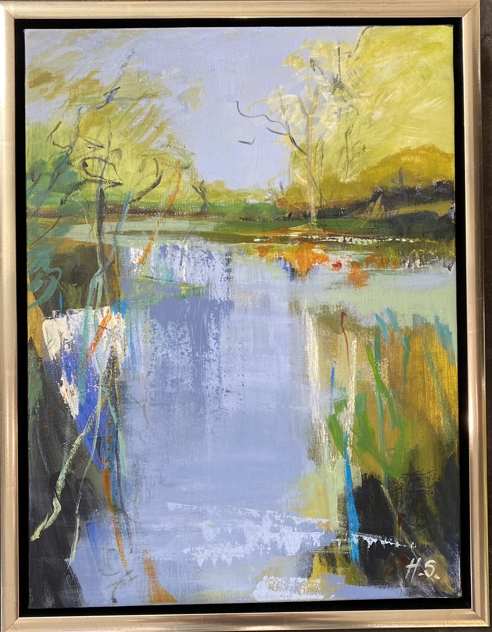 Hanne Srensen, maleri 30x40cm