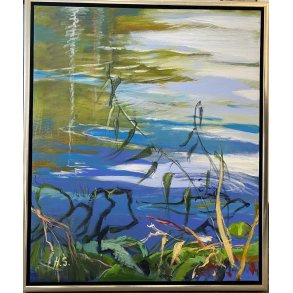 maleri 60x50cm af Hanne S�rensen