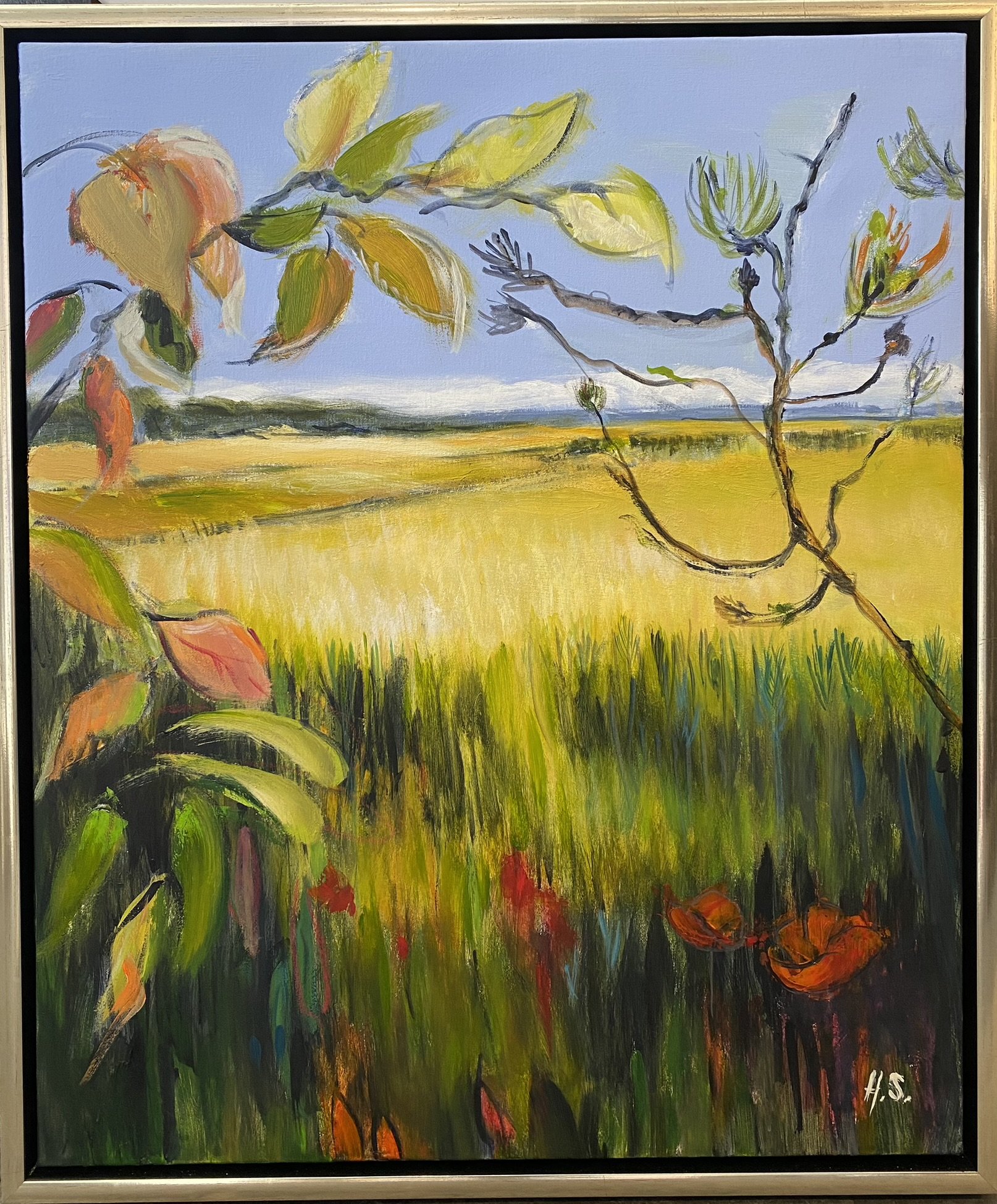 maleri 60x50cm af Hanne Srensen