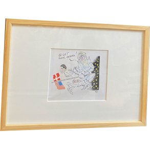 Kurt Westergaard, kronik 21x30cm