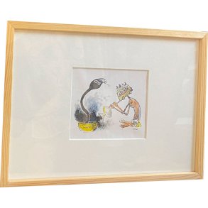 Kurt Westergaard, kronik 21x30cm