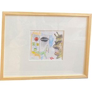 Kurt Westergaard, kronik 21x30cm