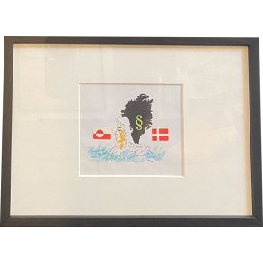 Kurt Westergaard, kronik 21x30cm