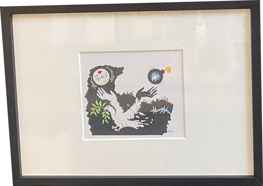 Kurt Westergaard, kronik 21x30cm