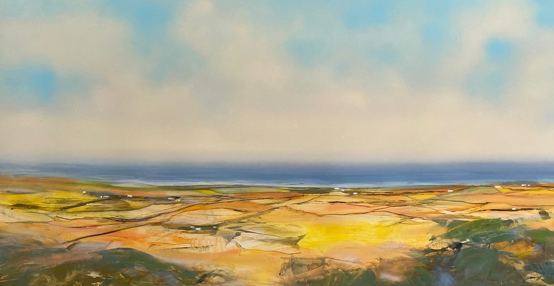 Marie Louise Eriksen 60x120cm maleri