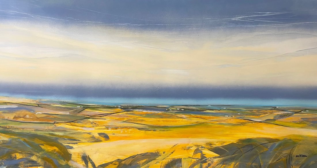 Marie Louise Eriksen 60x120cm maleri