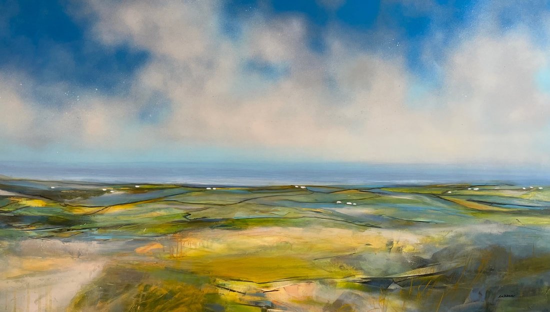 Marie Louise Eriksen 70x130cm maleri