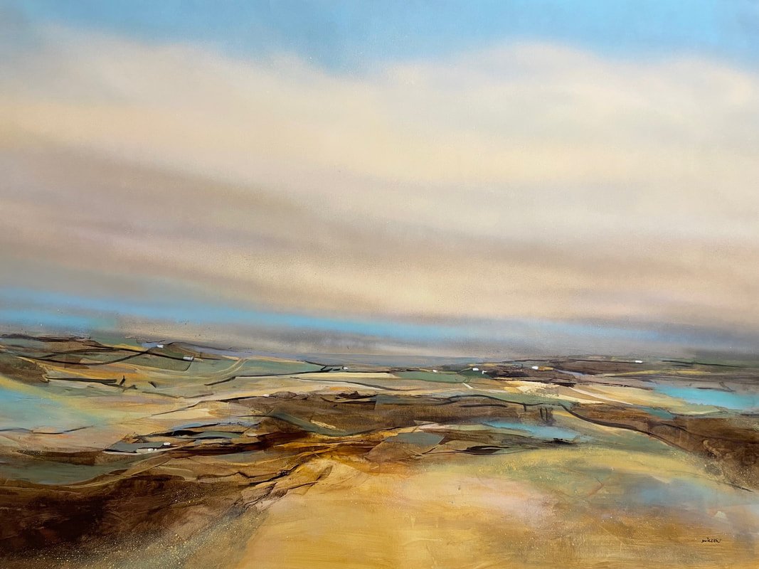 Marie Louise Eriksen 90x120cm maleri
