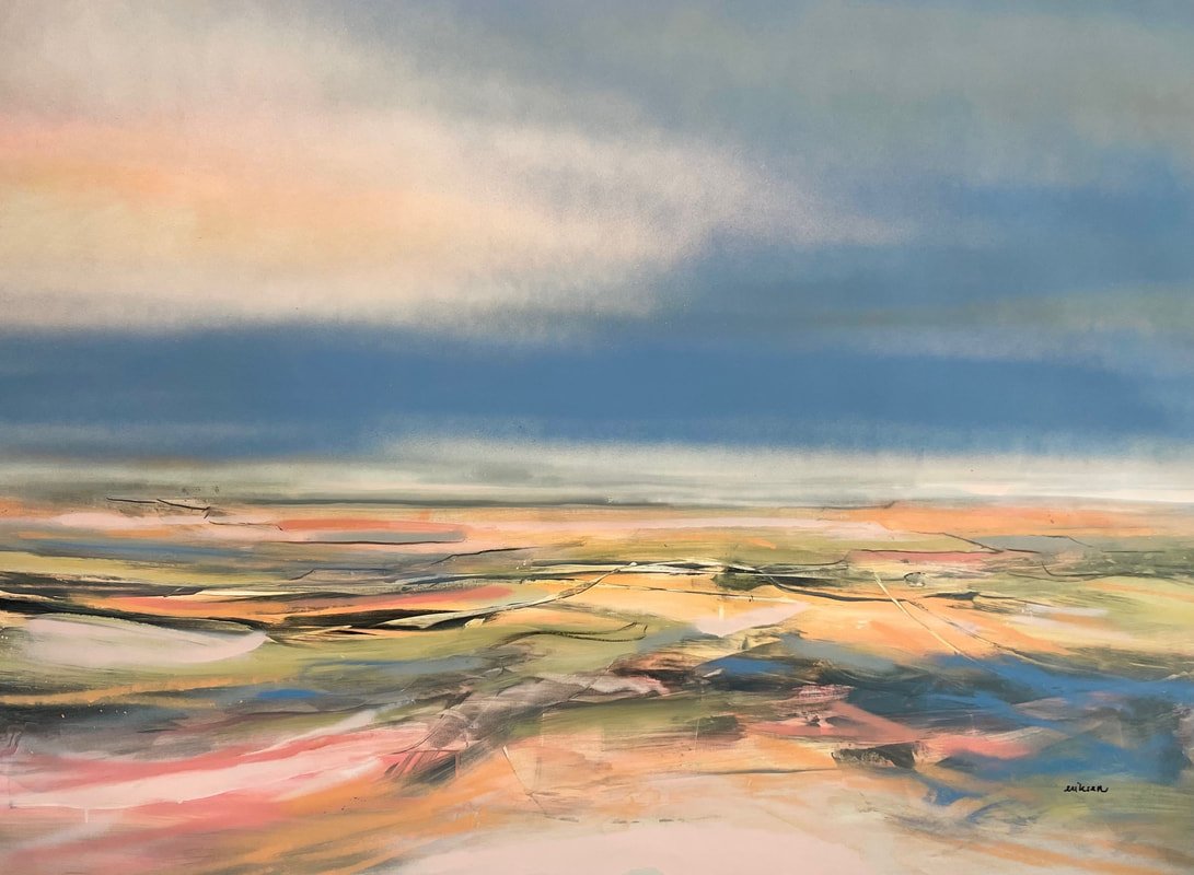 Marie Louise Eriksen 90x120cm maleri