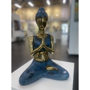 Namaste Yoga Skulptur af Timor Antik