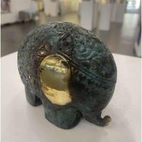 Elefant skulptur i bronze af Timor Antik