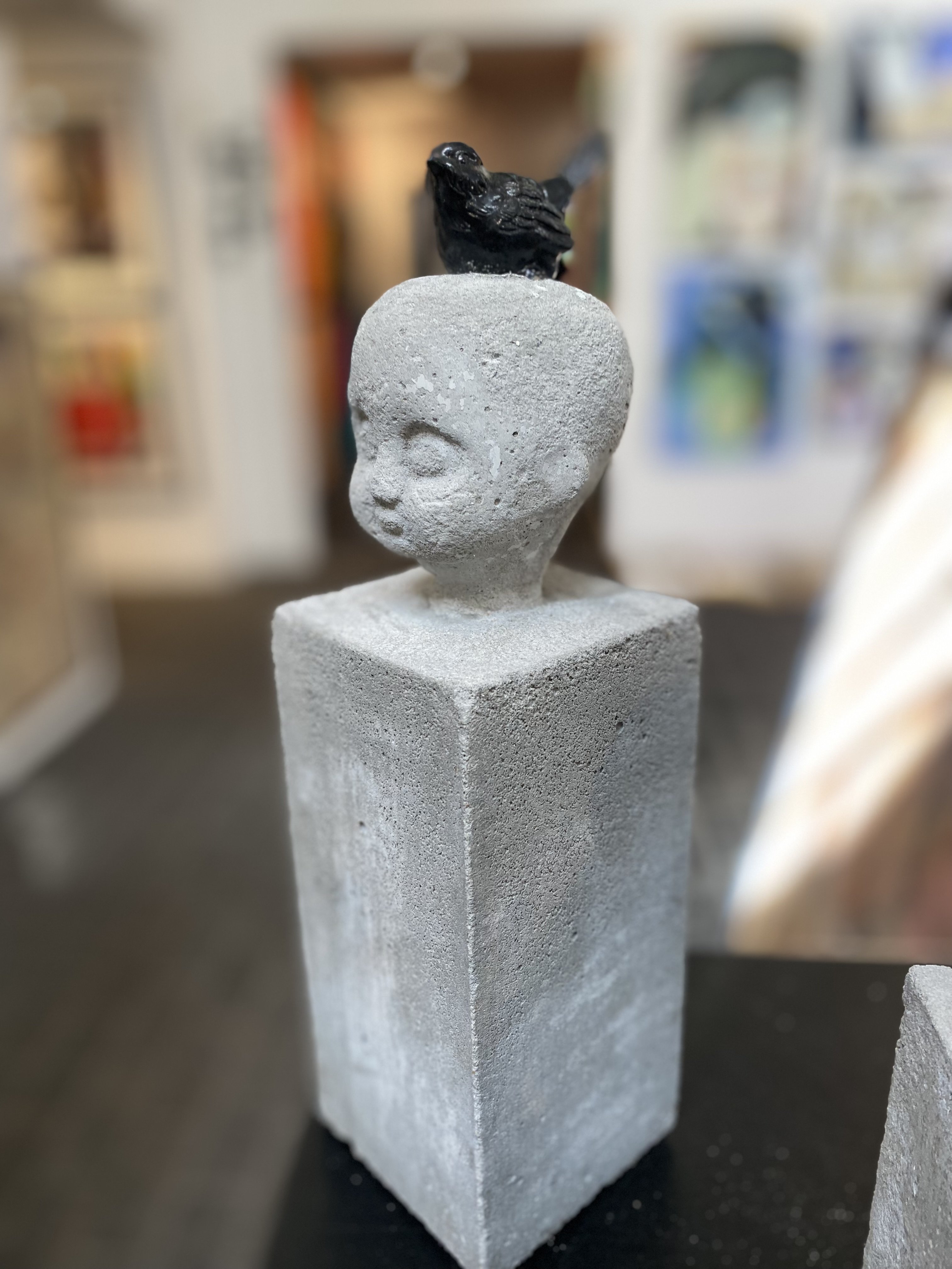 Skulptur Karen Sennefelder, hjde 35cm