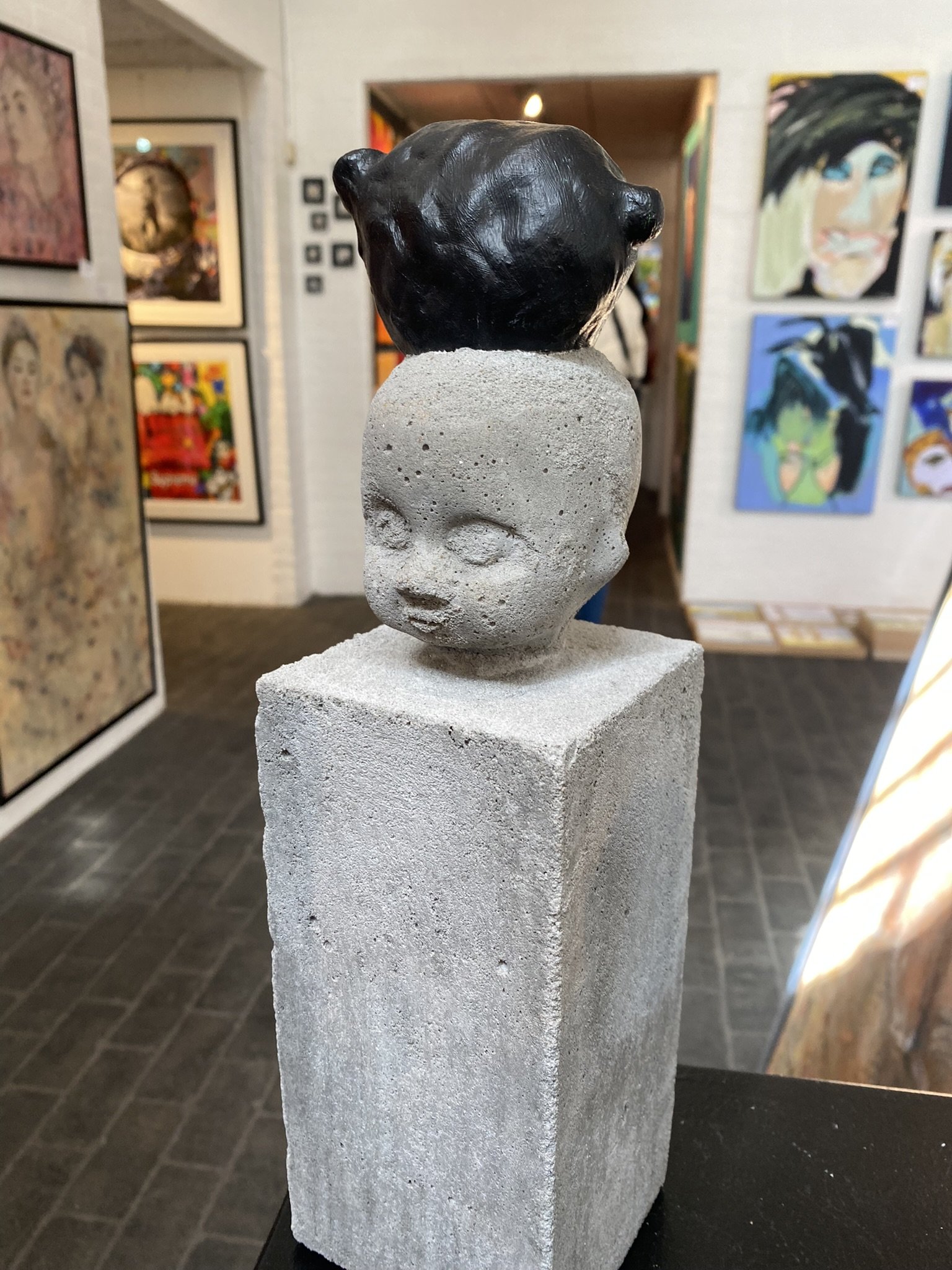 Skulptur Karen Sennefelder, hjde 35cm