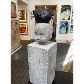 Skulptur Karen Sennefelder, hjde 35cm