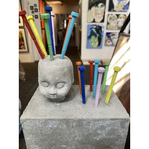 Skulptur Karen Sennefelder, hjde 35cm