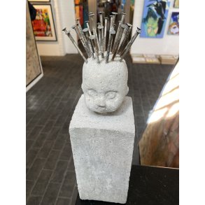 Skulptur Karen Sennefelder, hjde 35cm