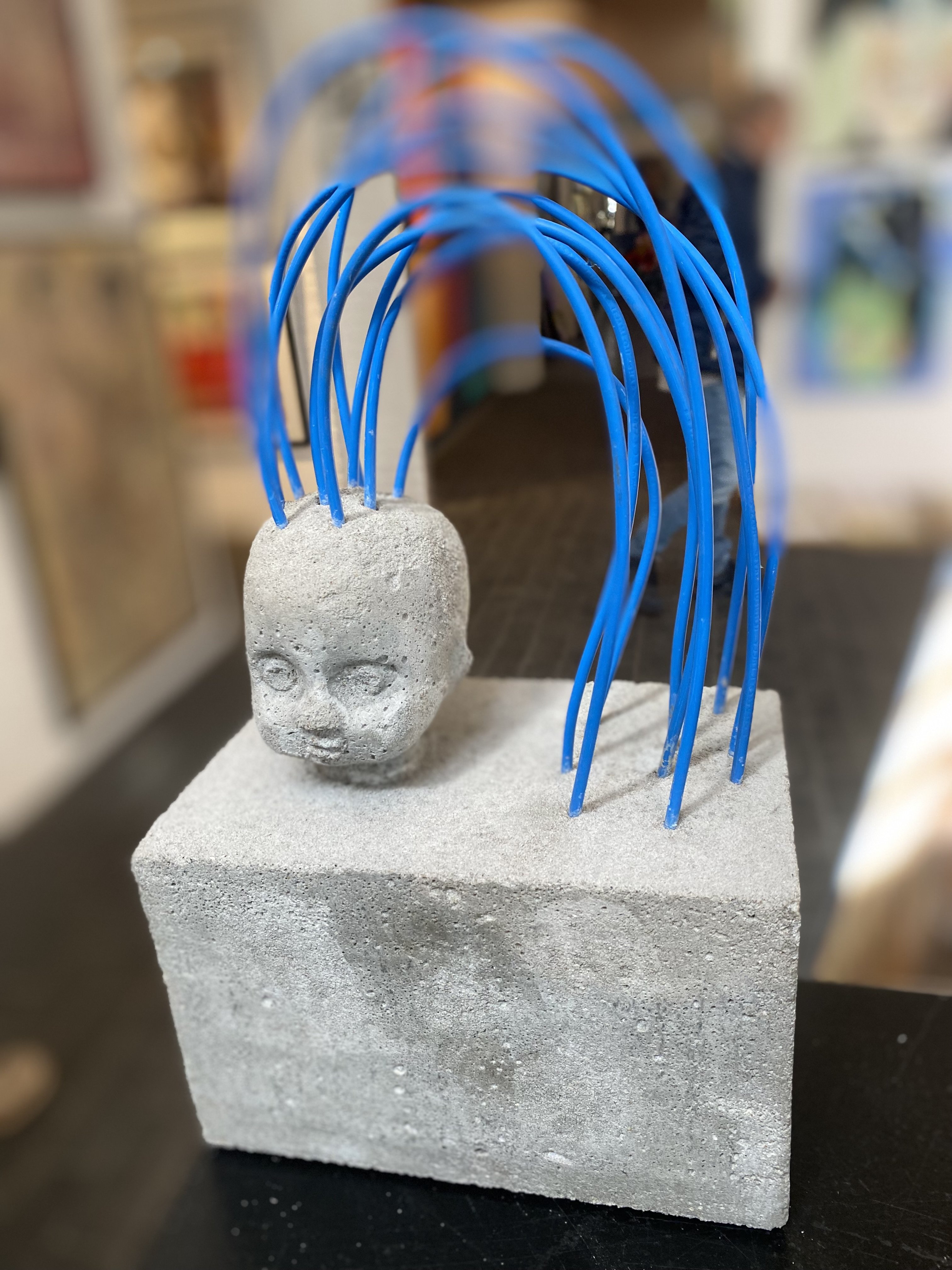 Skulptur Karen Sennefelder, hjde 35cm