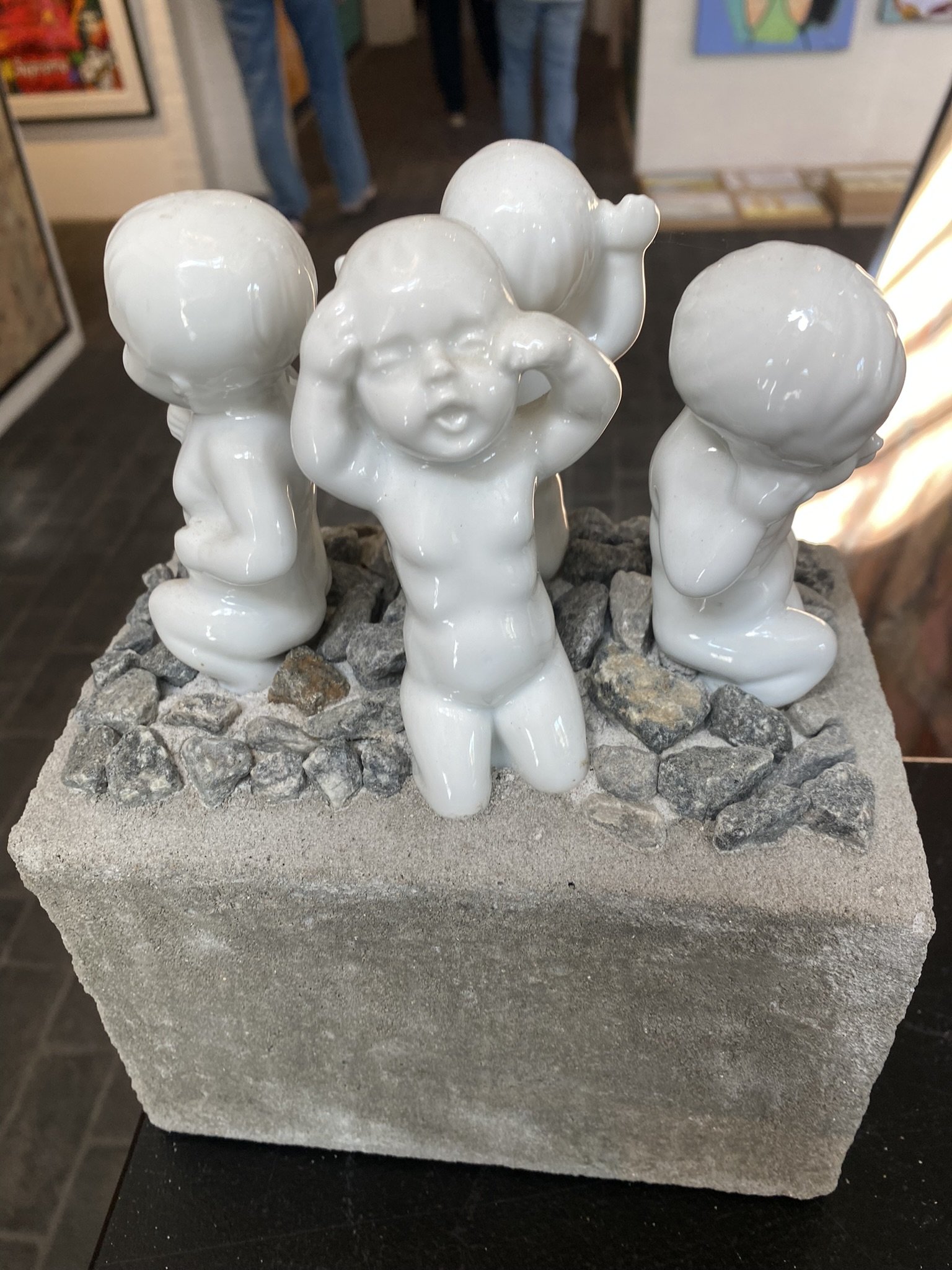 Skulptur Karen Sennefelder, hjde 35cm