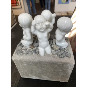 Skulptur Karen Sennefelder, hjde 35cm