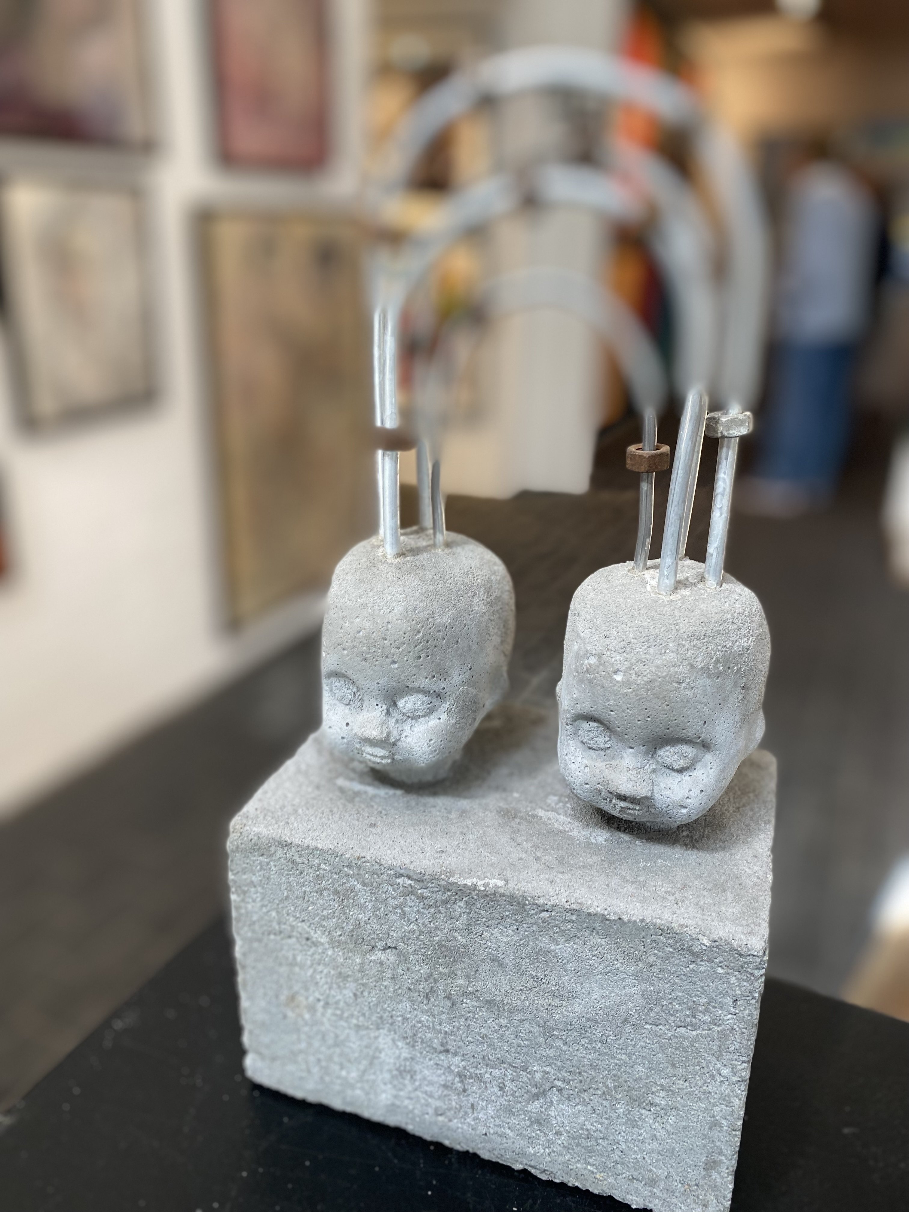 Skulptur Karen Sennefelder, hjde 35cm