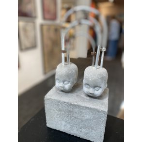 Skulptur Karen Sennefelder, hjde 35cm