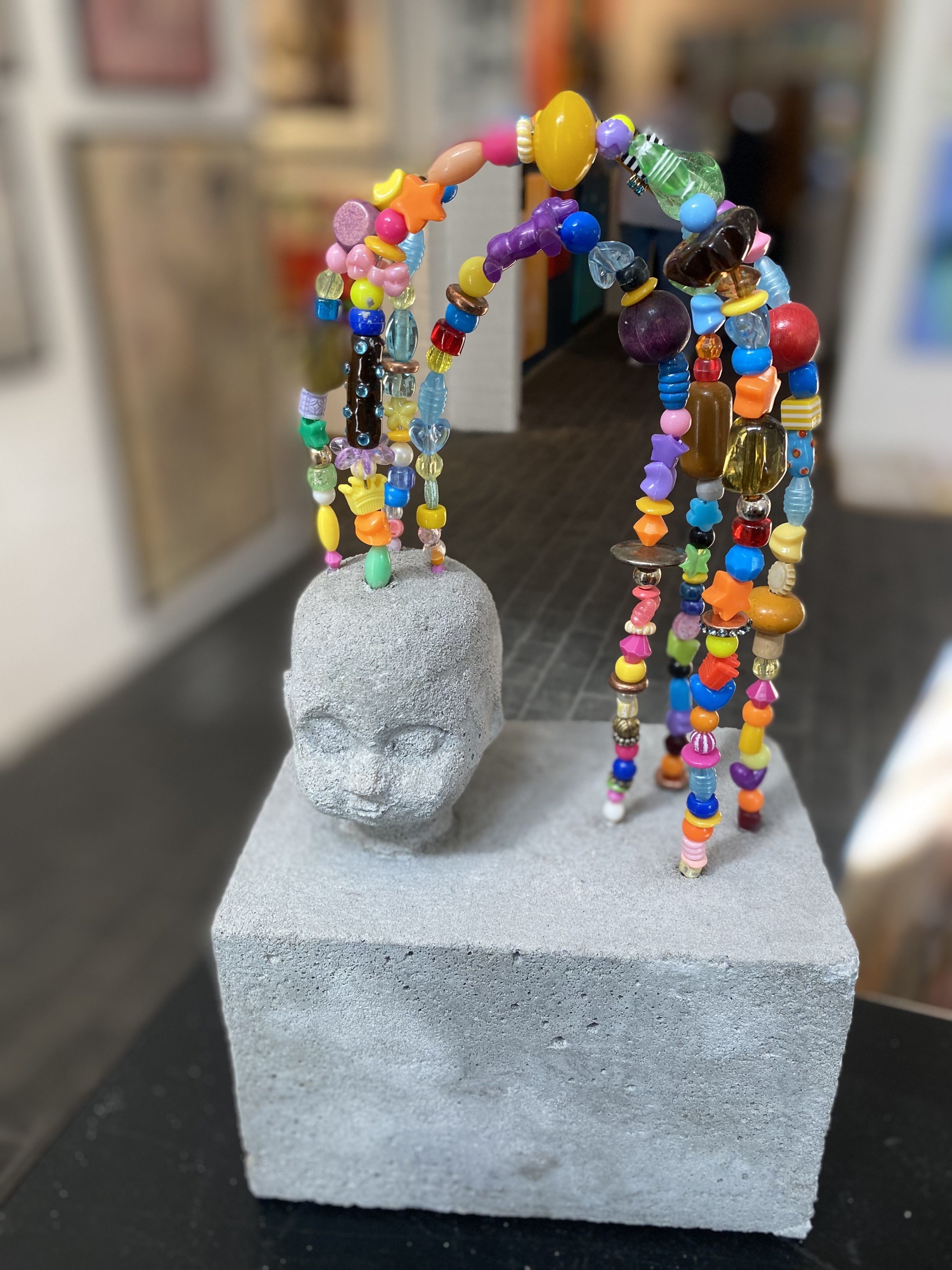 Skulptur Karen Sennefelder, hjde 35cm