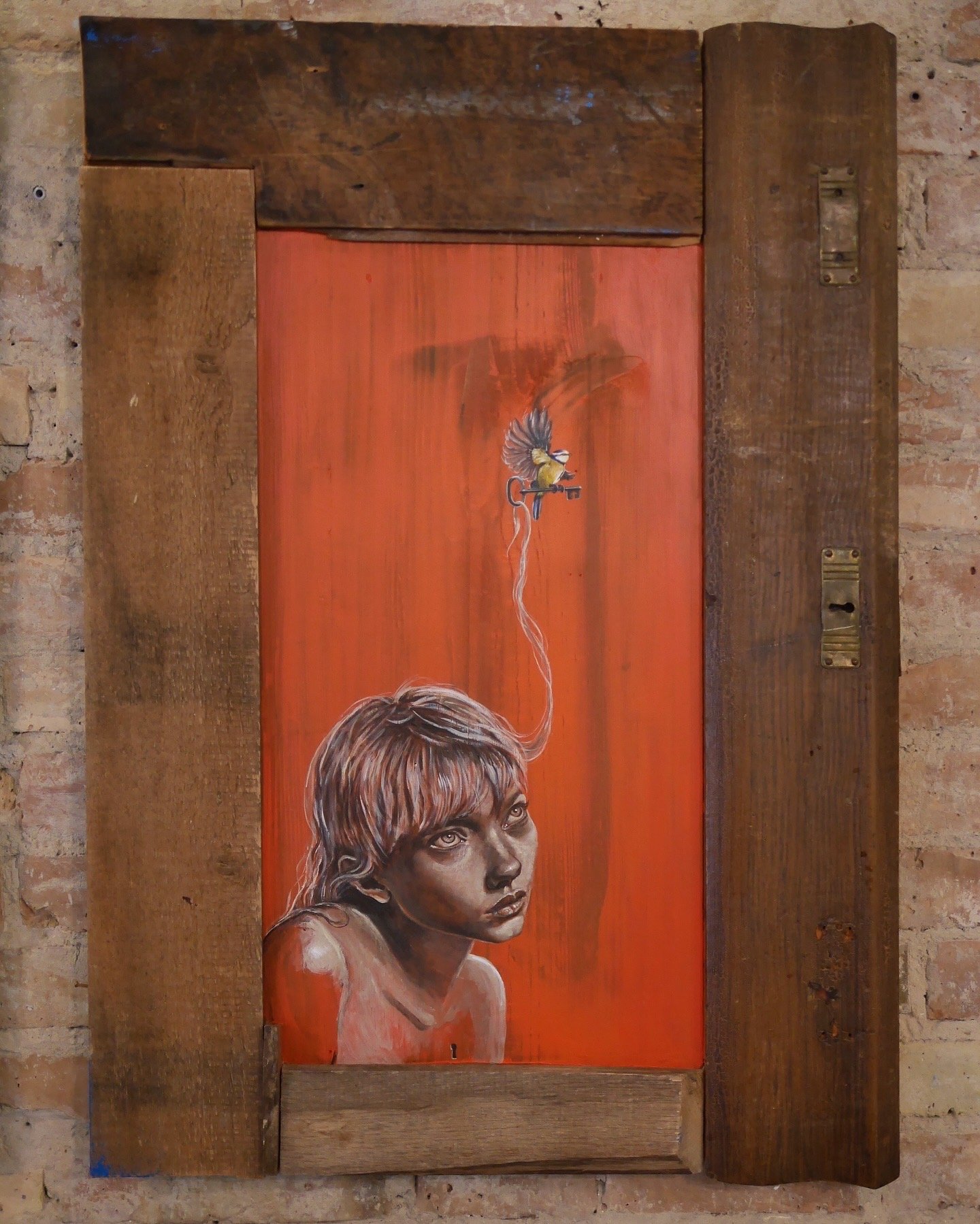 Maleri/Skulptur af 56x80cm David Jurez