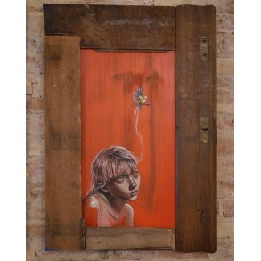 Maleri/Skulptur af 56x80cm David Ju�rez