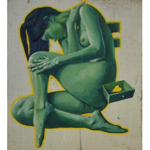 Maleri/Skulptur af 27x30cm David Ju�rez