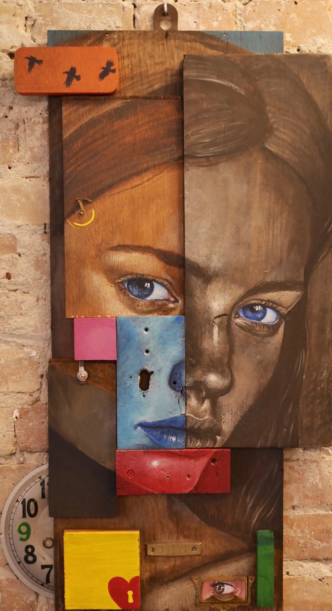 Maleri/Skulptur af 36x71cm David Jurez
