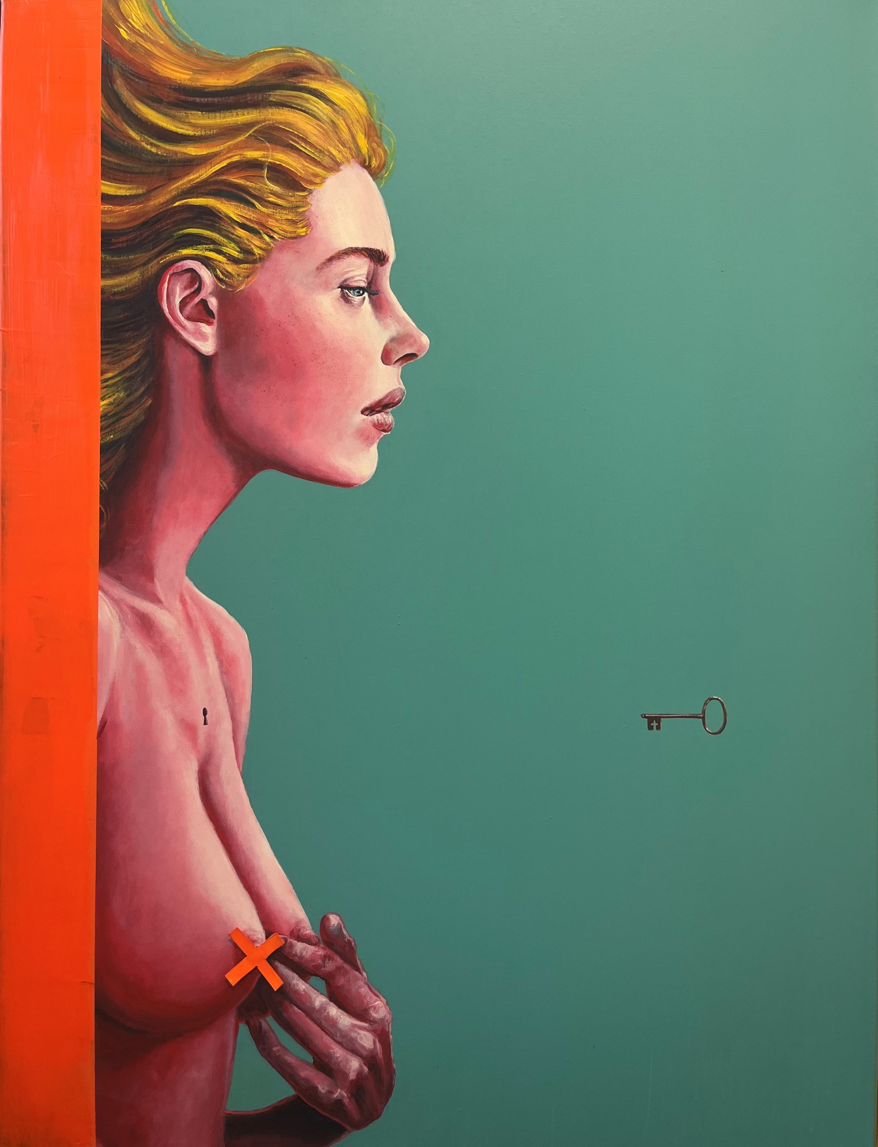 Maleri/Skulptur af 60x80cm David Jurez