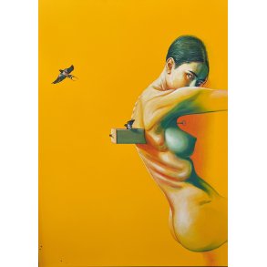 Maleri/Skulptur af 60x80cm David Ju�rez