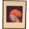 Fools - indrammet plakat af Michael Kvium 40x50cm