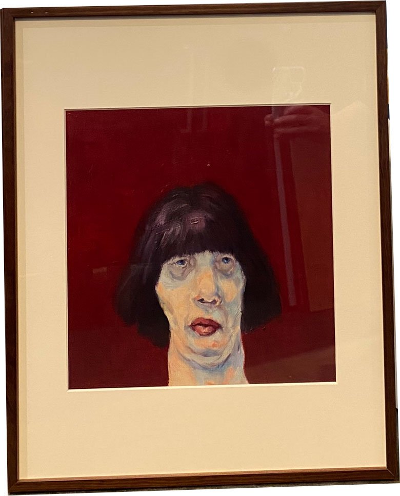 Fools - indrammet plakat af Michael Kvium 40x50cm
